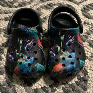 Toddler Dinosaur Crocs - Size 6